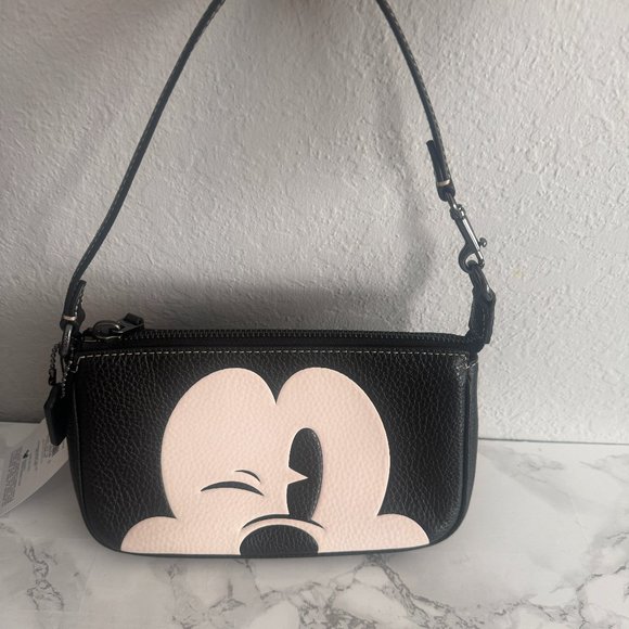 Disney X Coach Nolita 19 With Wink Mickey Mouse cn506 - Picture 1 of 6